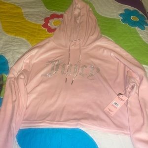 Juicy Couture Crop top Hoodie